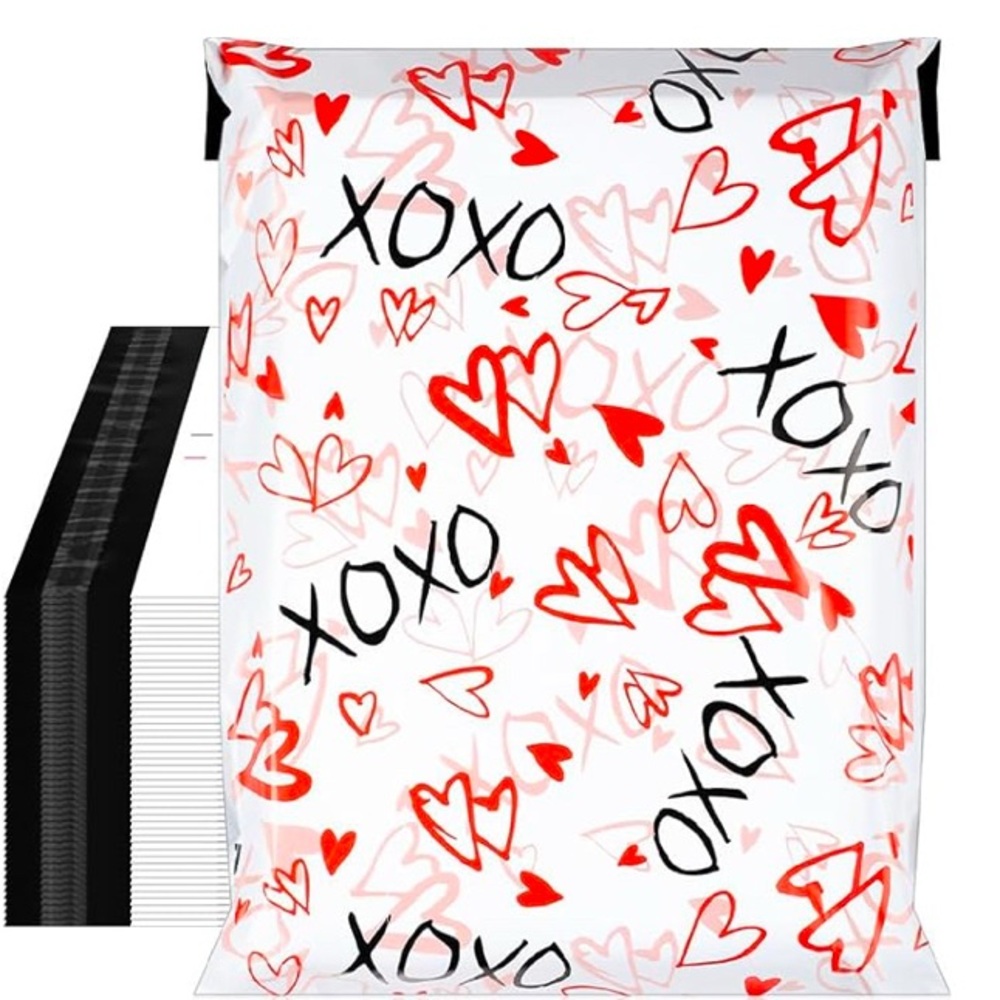 Polymailers 20 10x13 AND 10 stickers 2 inches Packaged with Posh Love